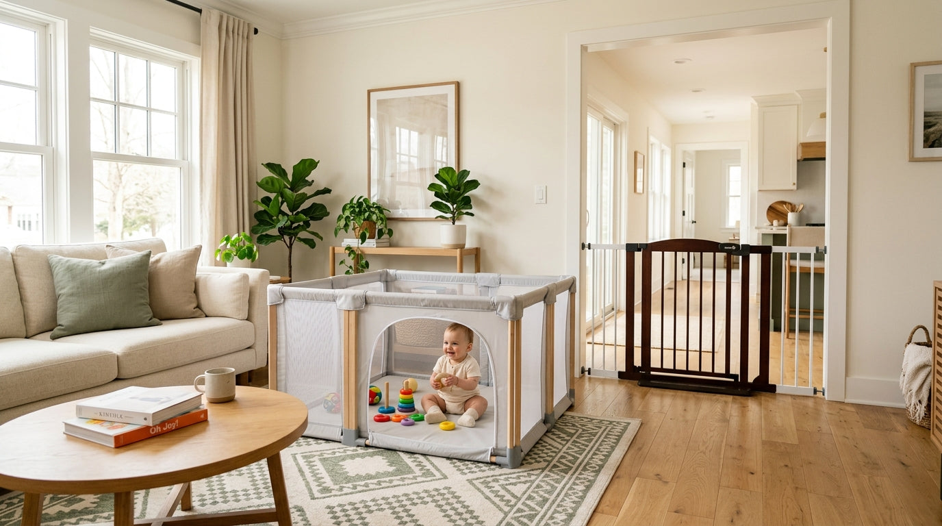 Baby Gate vs Playpen: Which Containment Solution Is Best?